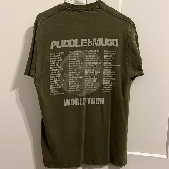 Puddle of Mudd World Tour Psycho Band Tee - Picture 2 of 5